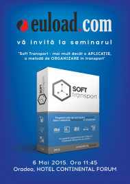 Invitatie la Seminar Soft-Transport - Oradea, 6 mai 2015